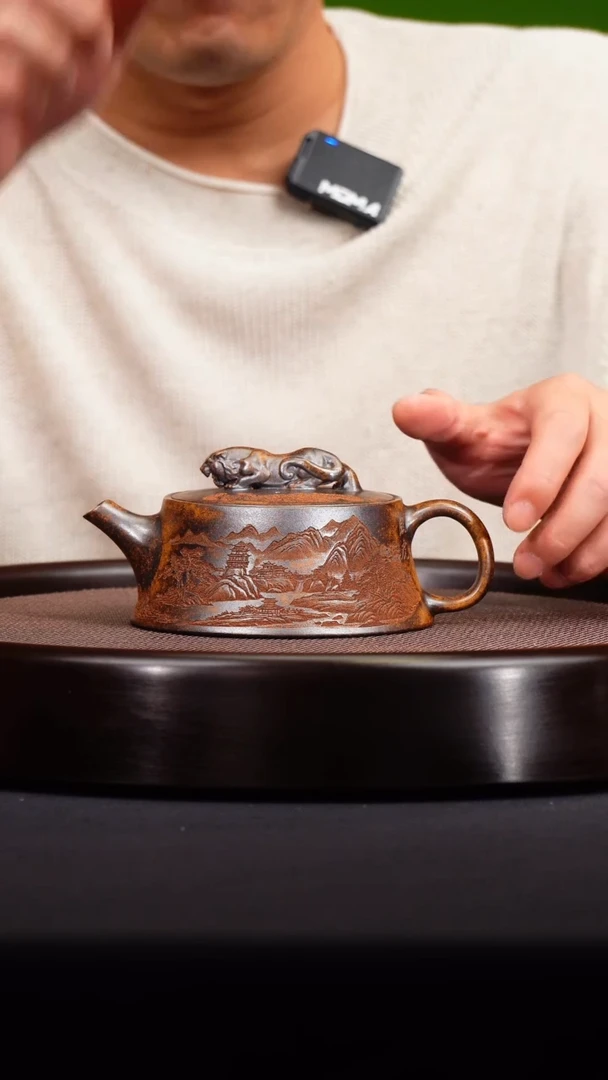 茶壶紫砂宜兴紫砂原矿壶