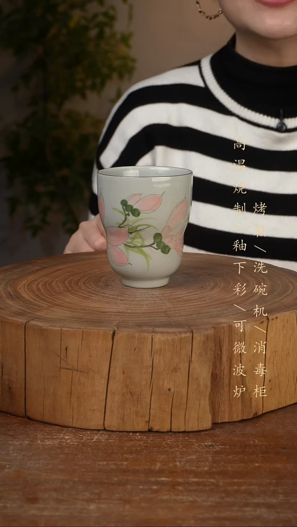 碗瓷景德镇手工手绘高温瓷釉下彩