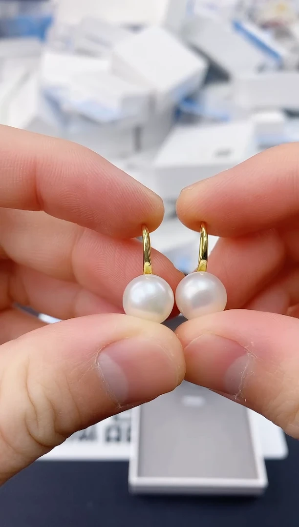 未镶嵌耳饰淡水珍珠ED1032