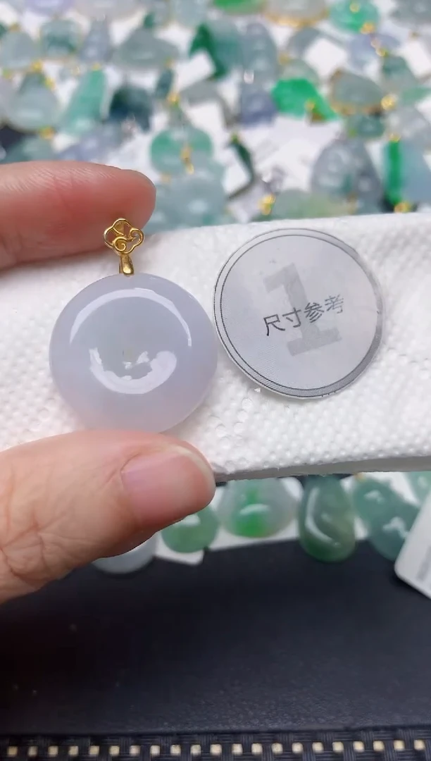 颈饰未镶嵌翡翠天然缅甸A货翡翠