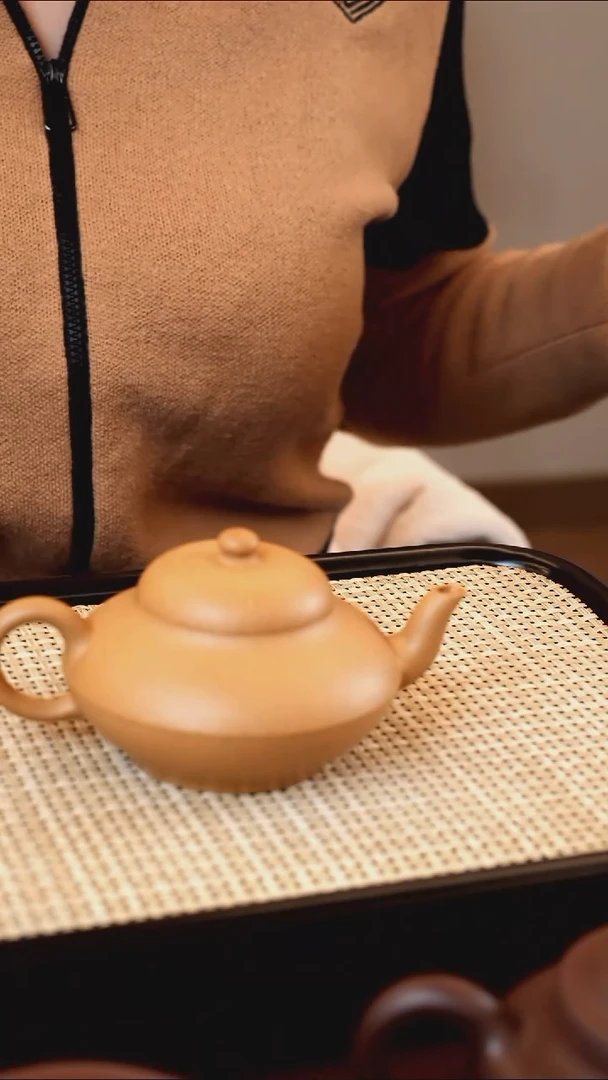 茶壶紫砂合欢 宝山黄段