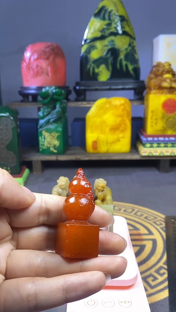 寿山石印石纯天然寿山石料