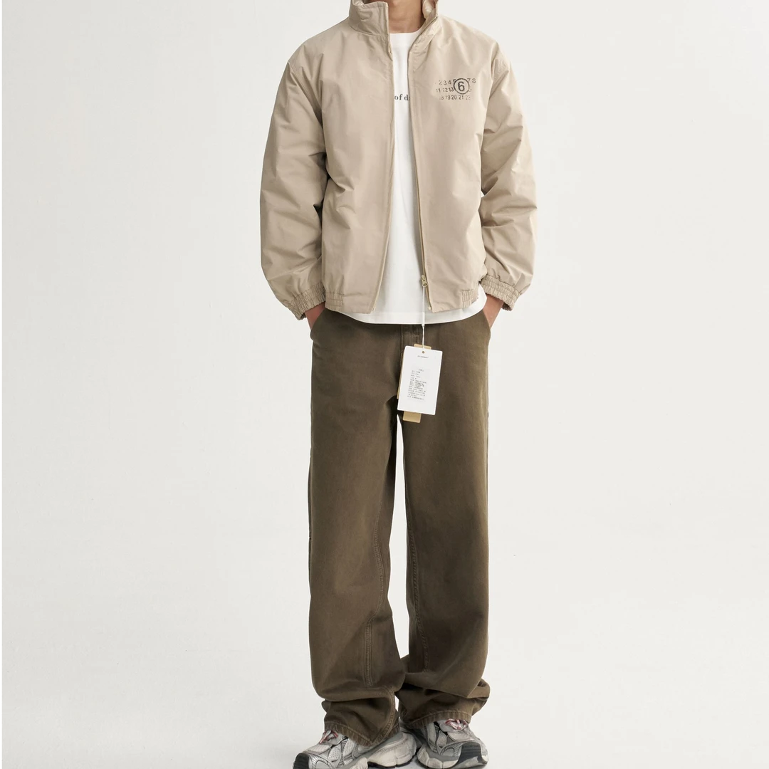 KOKO WANG过年战衣男款潮流保暖休闲百搭夹克羽绒服465545A12W47