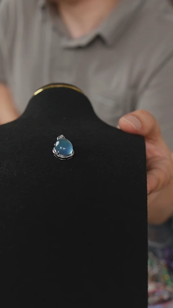 海蓝宝石吊坠(不含链)未镶嵌MG1168