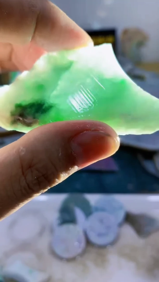 翡翠裸石0蒙0翡翠珠宝892