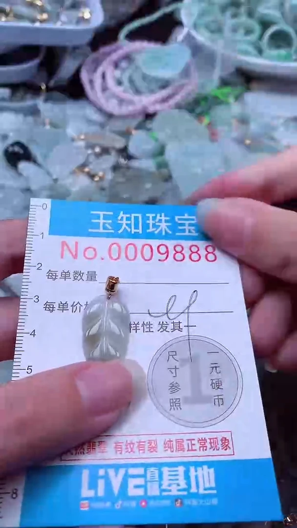 翡翠未镶嵌吊坠(不含链)9888
