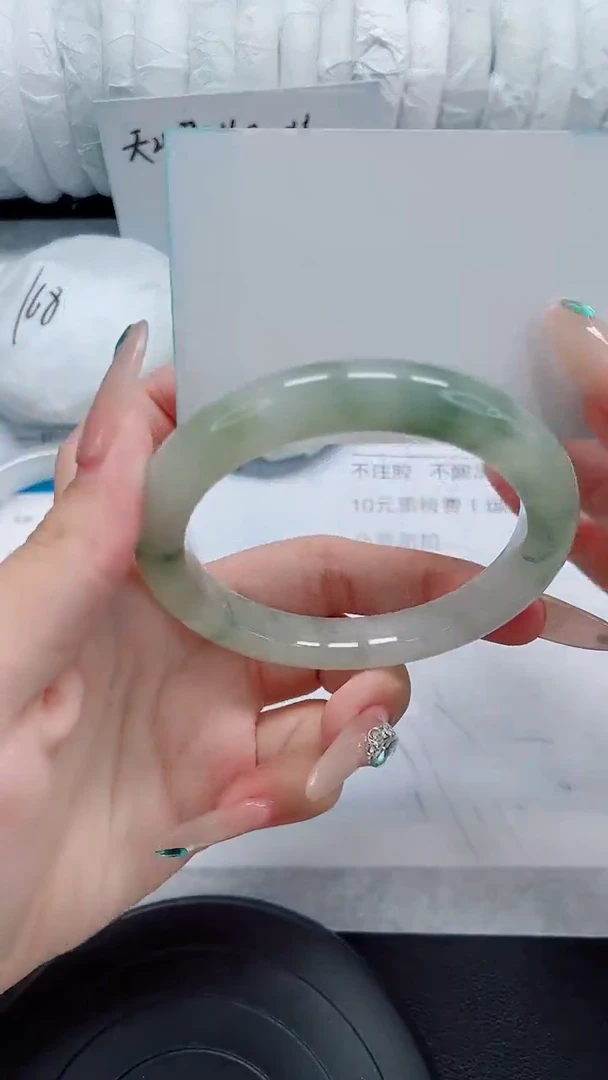 未镶嵌手镯石英质玉43-57/58