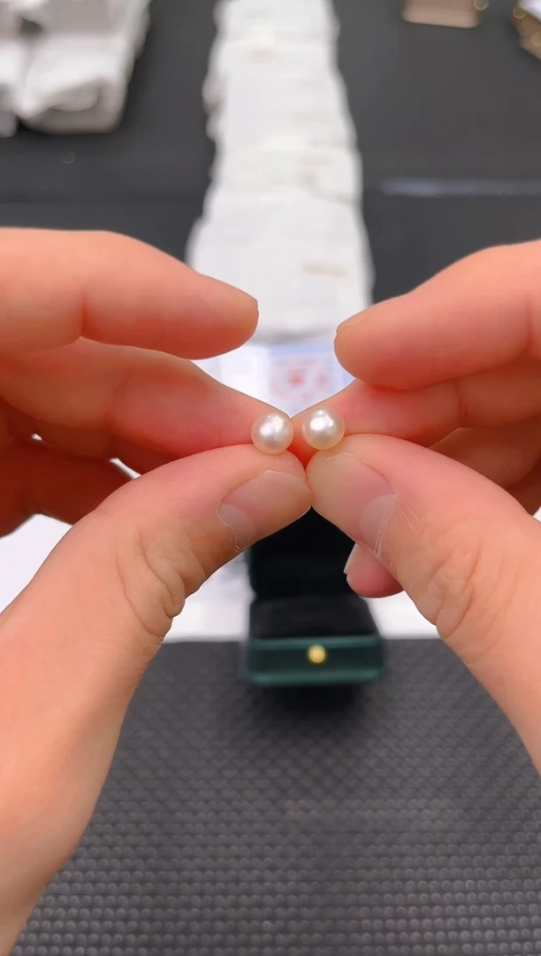 未镶嵌淡水珍珠耳饰ed1048