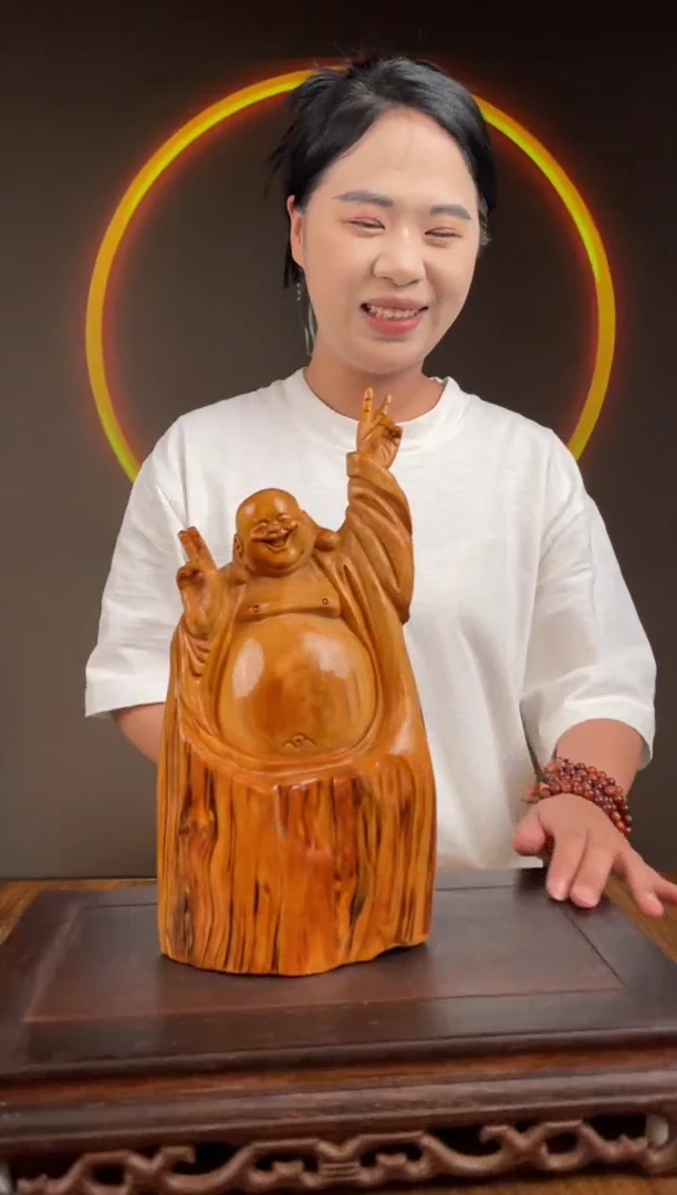 柏木（崖柏）手工摆件,先抢先得! 编号:39