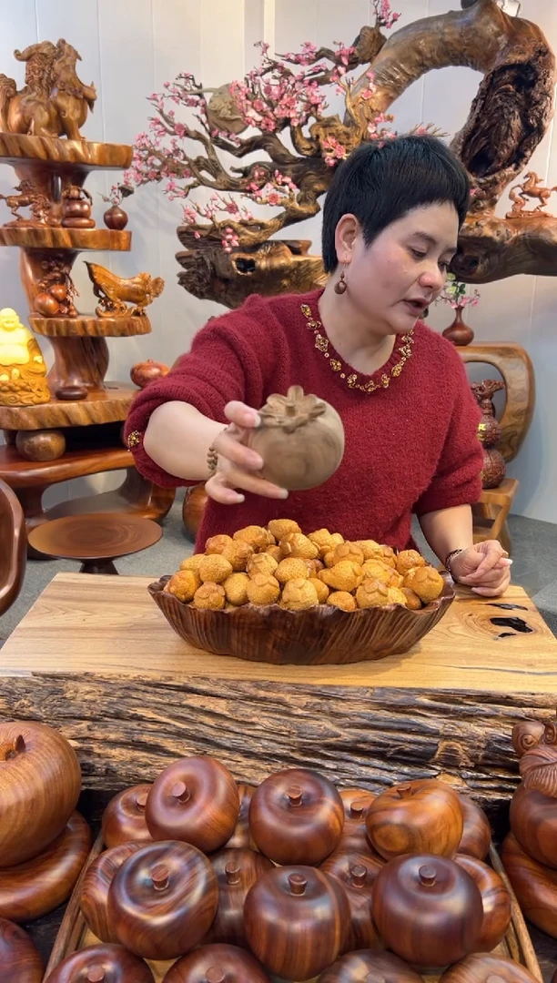 木香樟原木风柿子一个
