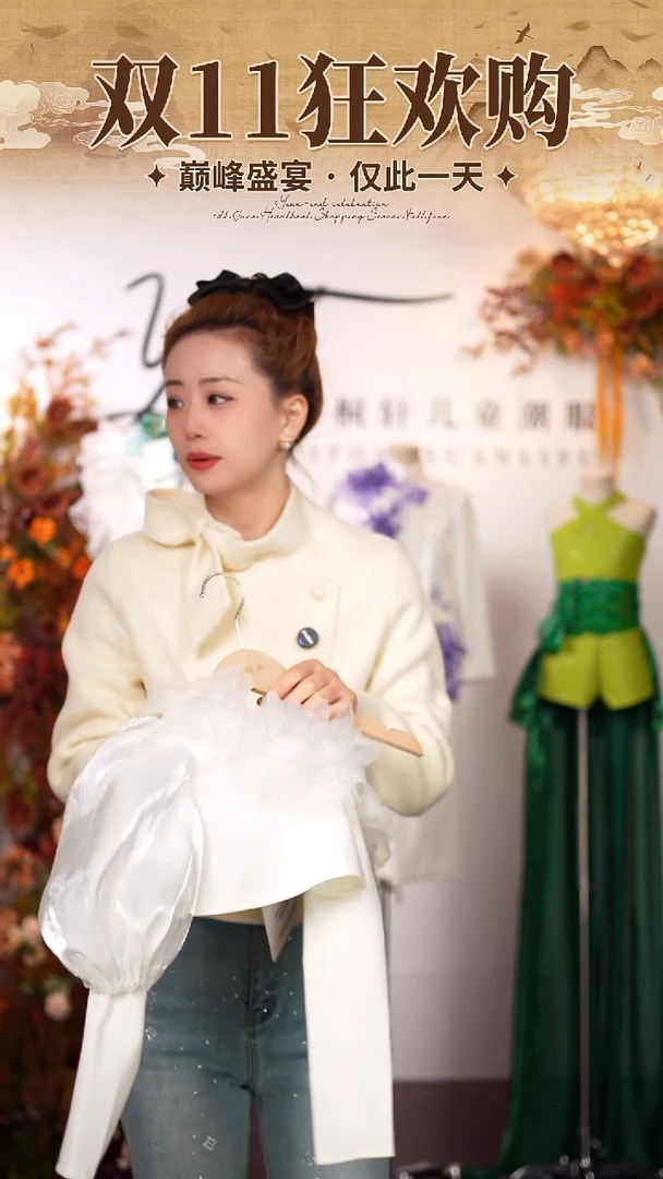 110码艺桐轩儿童朝潮服