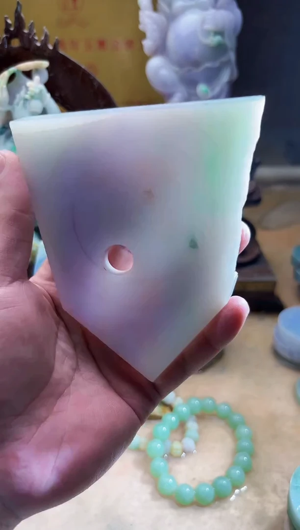 未镶嵌挂件翡翠A货张麦8680