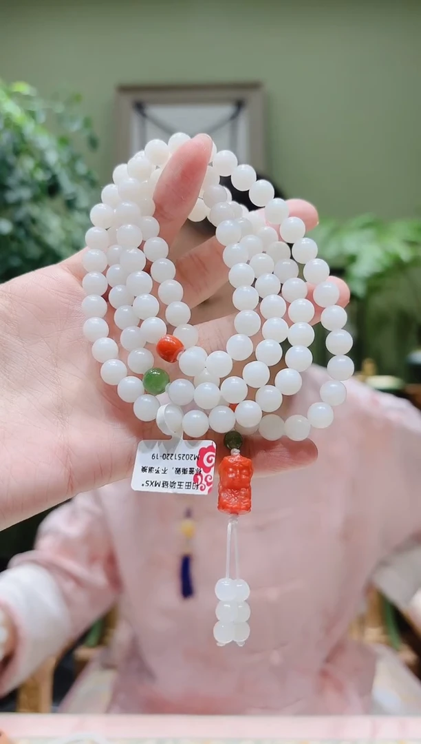 颈饰未镶嵌和田玉和田玉项链MXS1220-19多样性发货