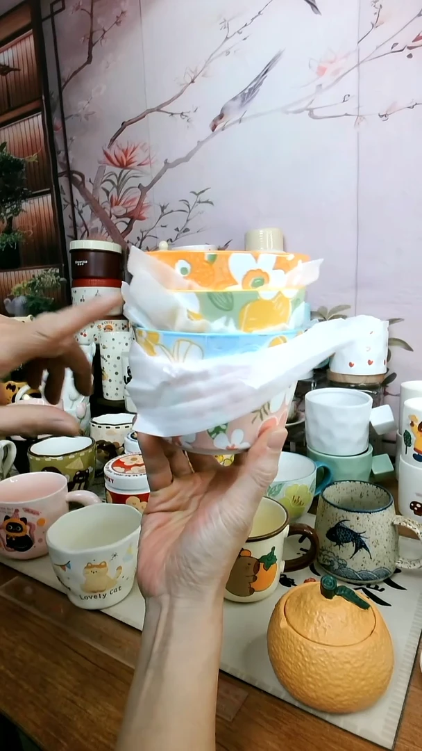 陶【孤品福利】四季碗