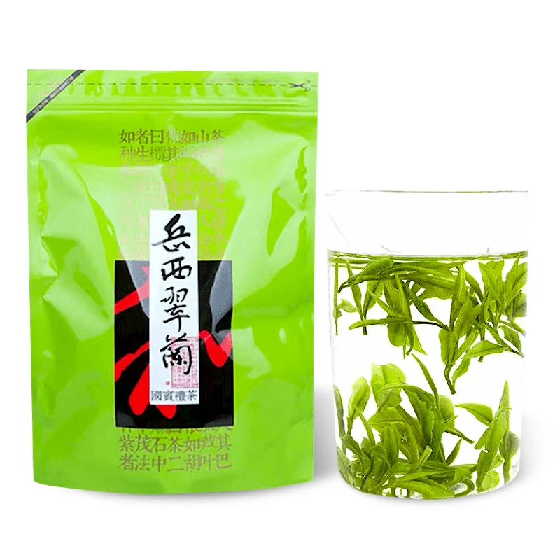 2025新茶雨前岳西翠兰浓香型绿茶高山云雾茶耐泡春茶袋装口粮茶叶