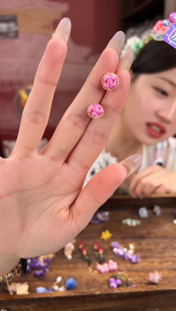 刺绣苏绣世家非遗手工（耳环）