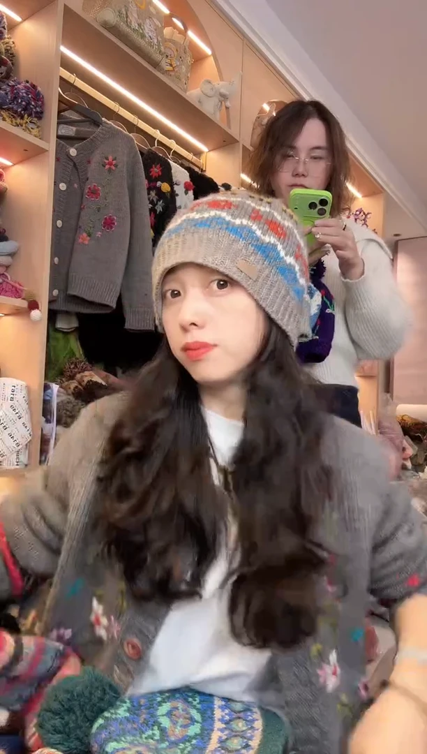 羊毛年年有鱼帽