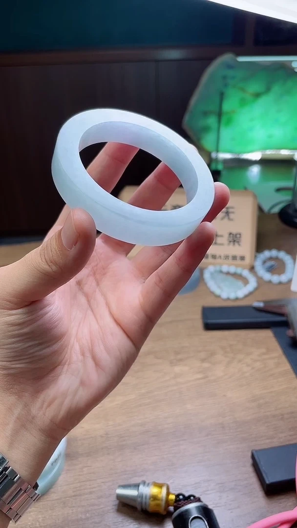 定制翡翠手镯未镶嵌徐*连定制分单