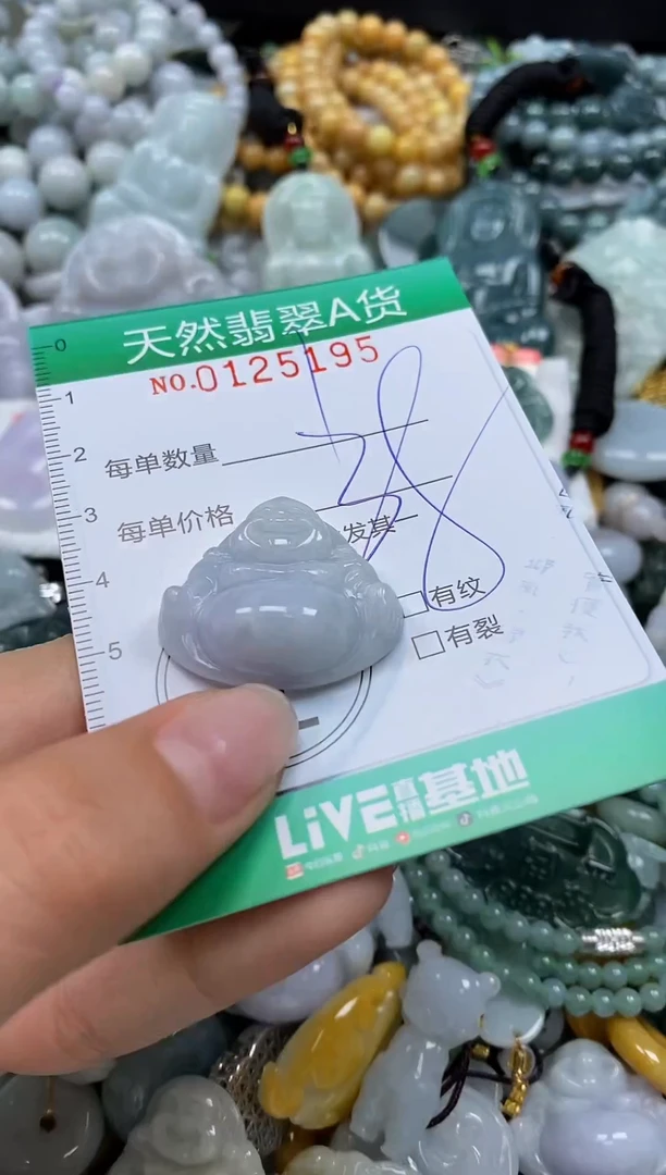 翡翠未镶嵌颈饰闪购0125195