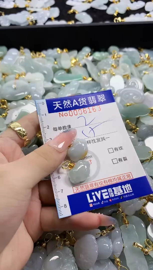 颈饰未镶嵌翡翠天然A货翡翠