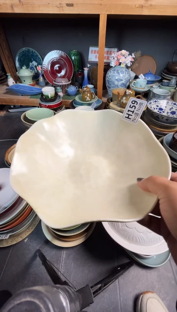 瓷片望*忧h159内奶黄异型碗福利