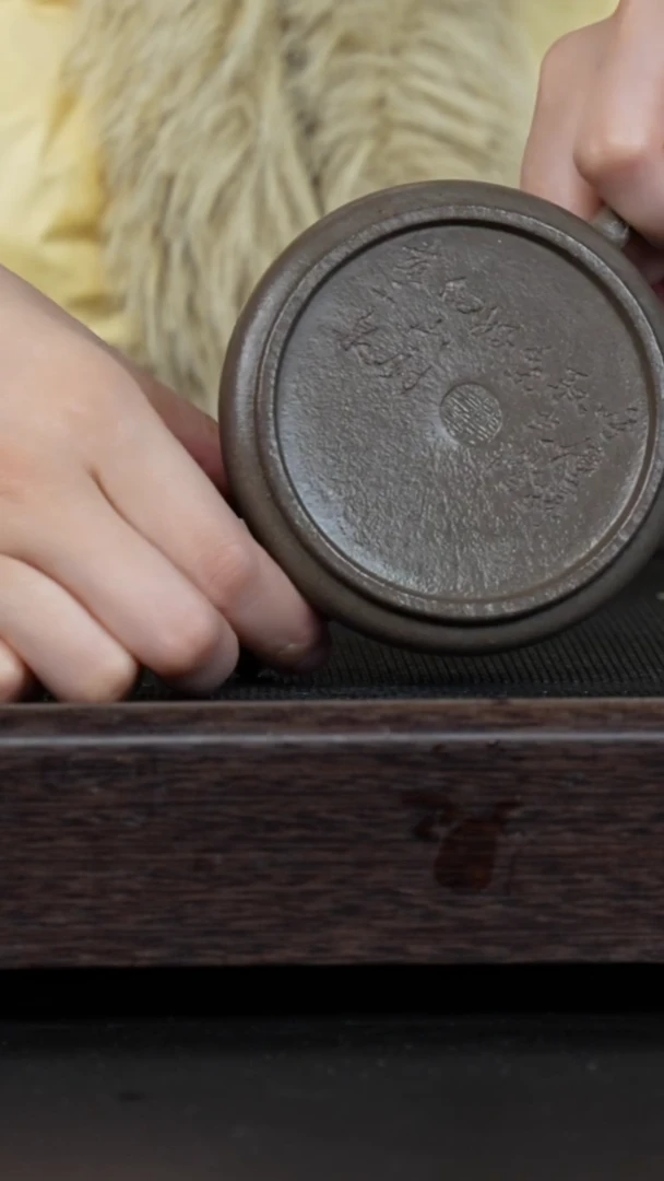 【闪购商品】紫砂茶壶老段平盖圆珠