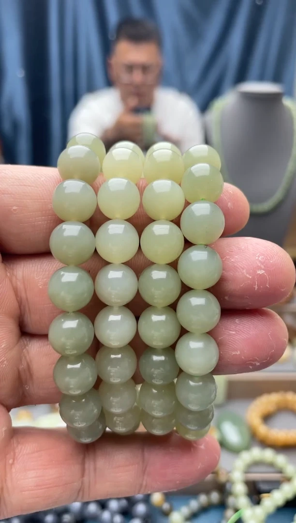 手串未镶嵌和田玉和田玉卡10