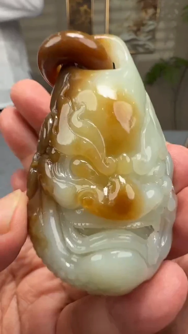和田玉未镶嵌颈饰T94