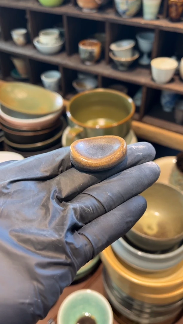 【闪购商品】瓷片全量 银锭形筷架笔架