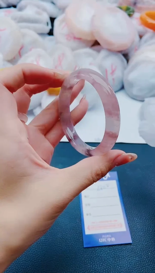未镶嵌手镯石英质玉L302-56-57