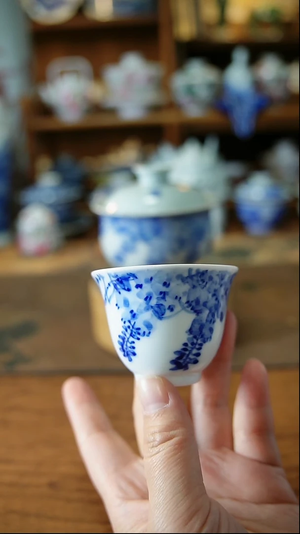 21景德镇手工手绘茶具