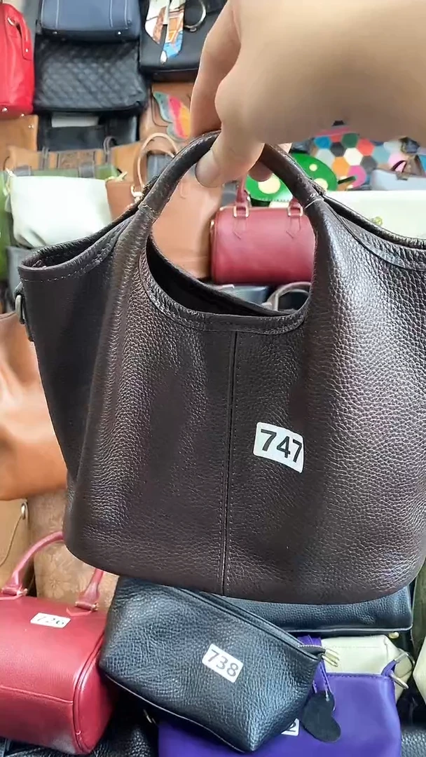 头层牛皮菜篮子747.