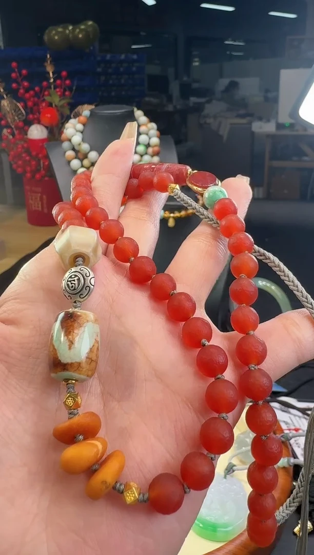 【闪购商品】玛瑙/玉髓珠串未镶嵌珠串