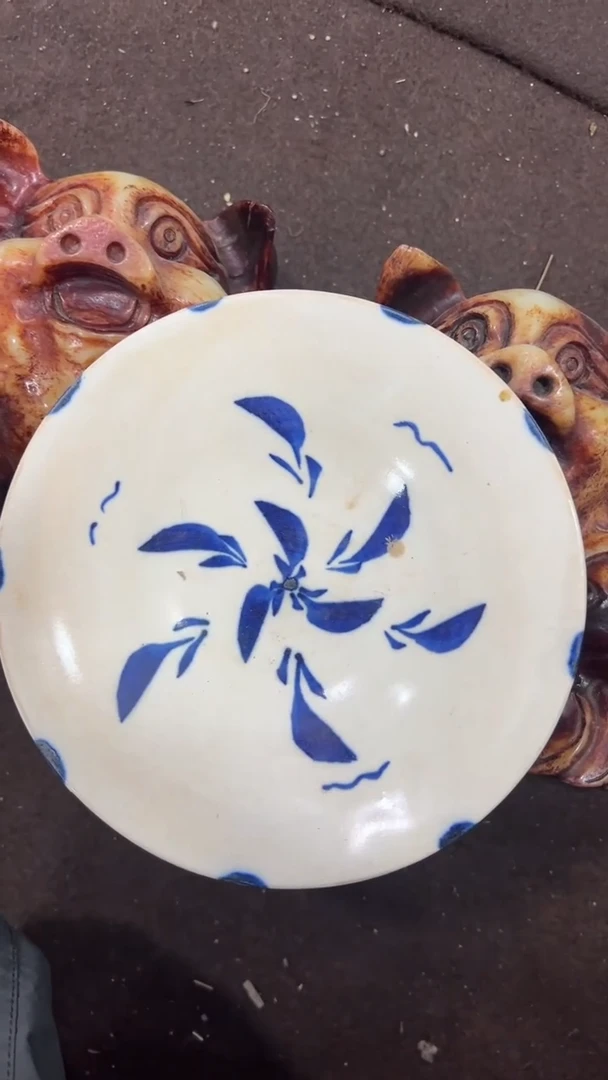 瓷片手绘，手绘，瓷器