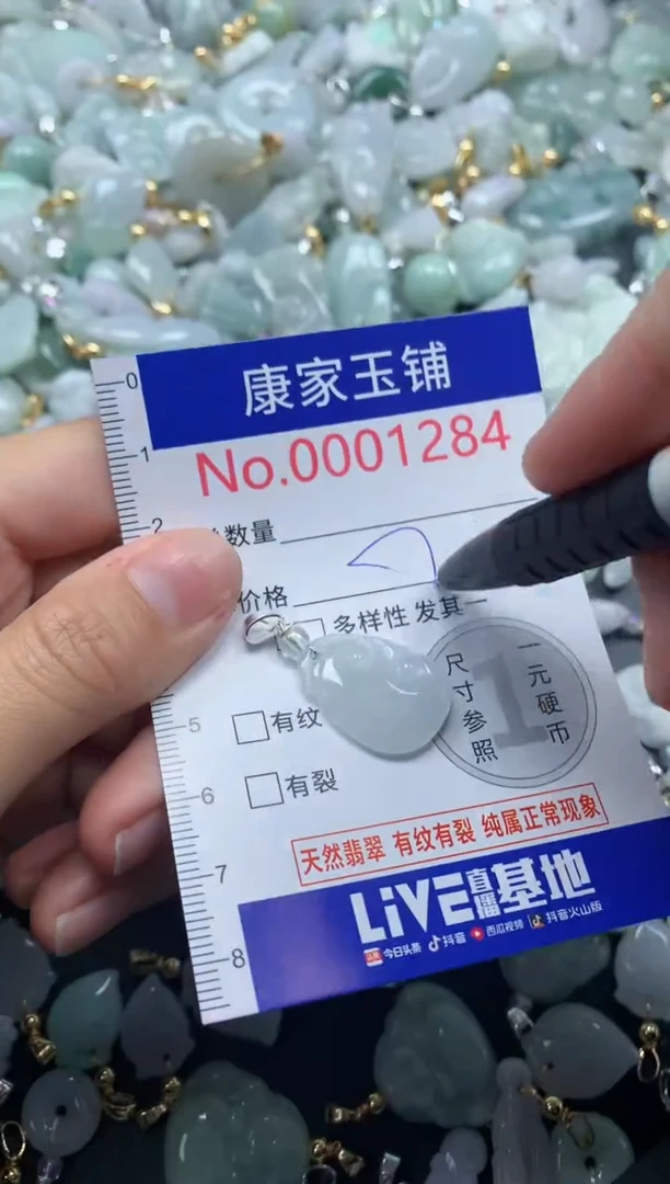 颈饰未镶嵌翡翠1284