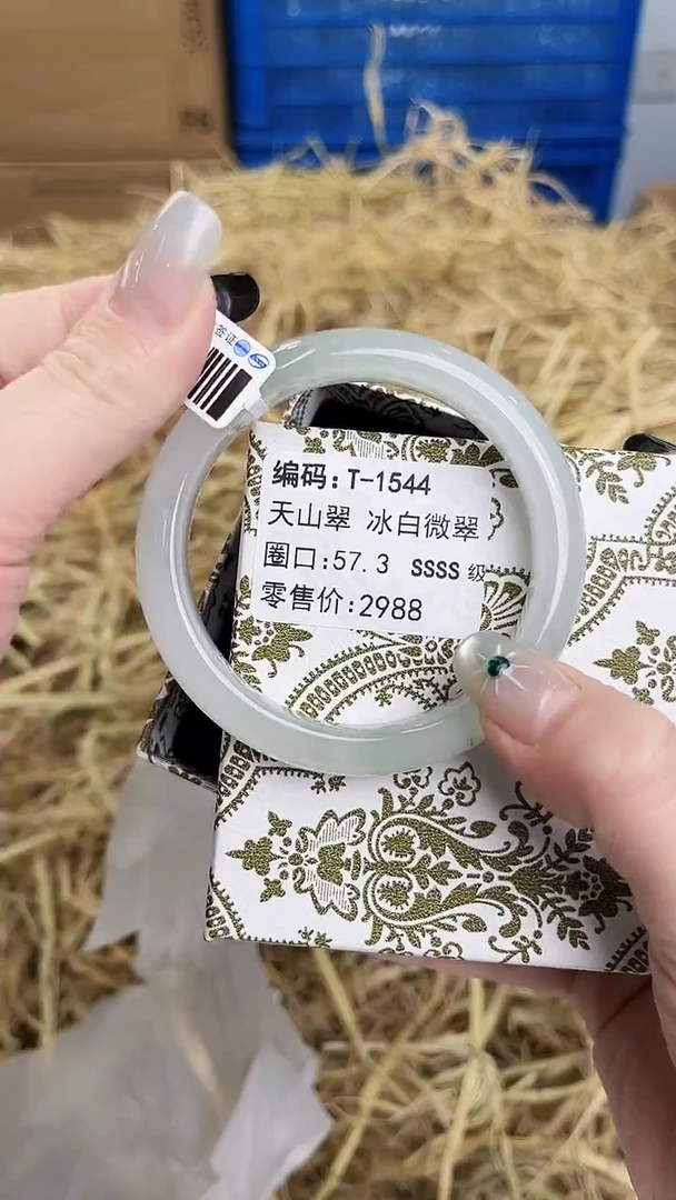 未镶嵌手镯石英质玉T-1544