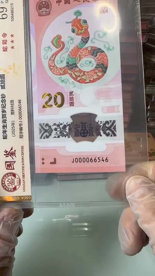 【闪购商品】塑料000066546-蛇钞单张！