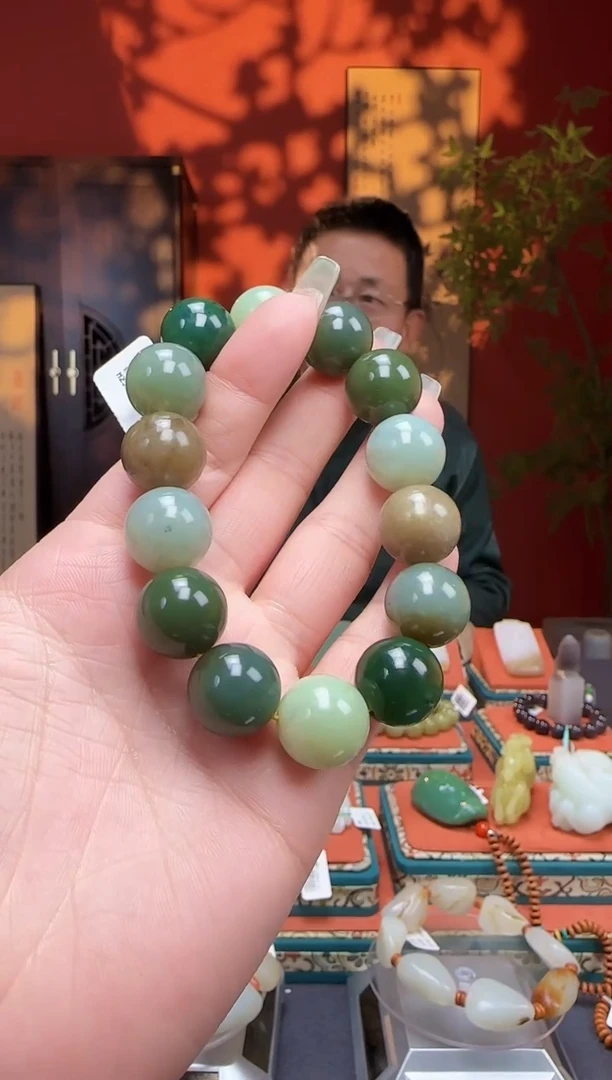 【闪购商品】和田玉手串未镶嵌手串16