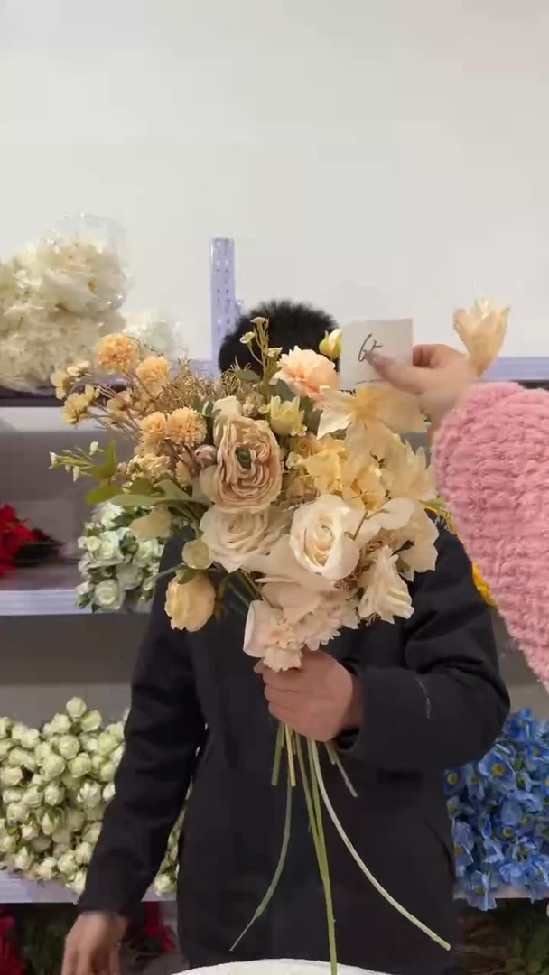 妍韵高端仿真花65