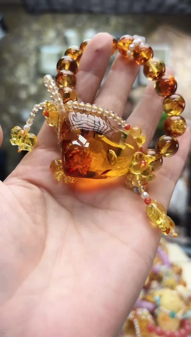 手链琥珀未镶嵌【多样性发一】