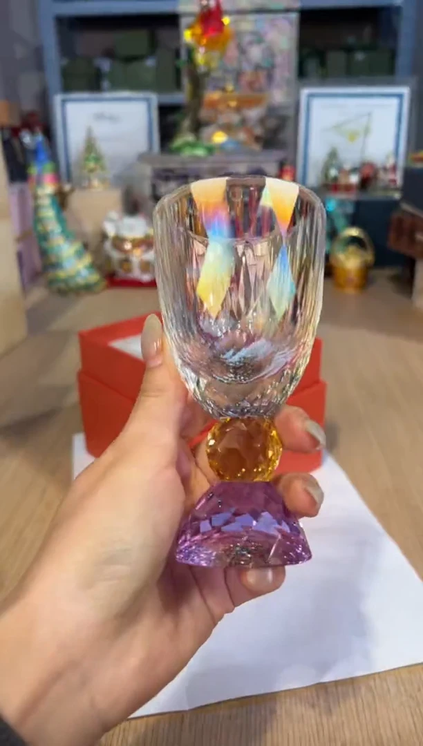 【闪购商品】杯68晶颂炫彩水晶杯-紫