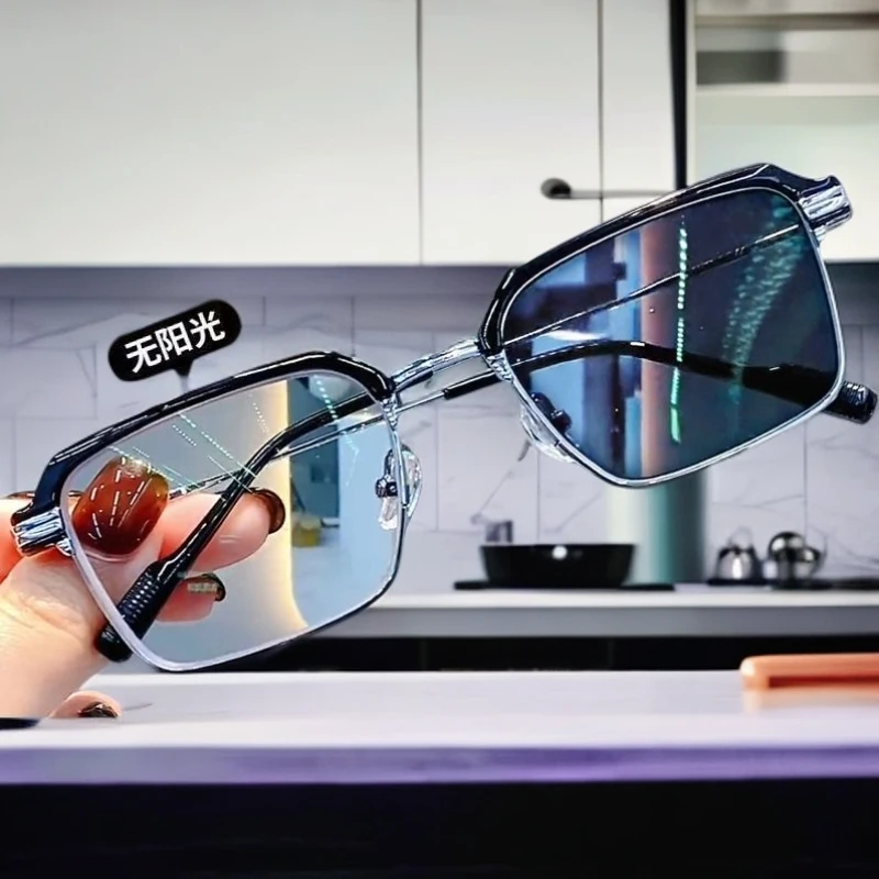 无度数变色防紫外线防蓝光辐射抗疲劳保护视力防蓝光眼镜100%正品