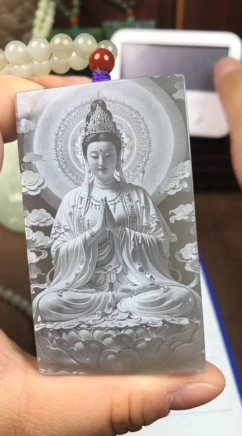 和田玉未镶嵌颈饰 人生若只如初见王