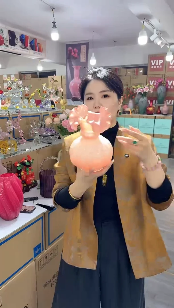琉璃瑞直花瓶花器Y-晚2
