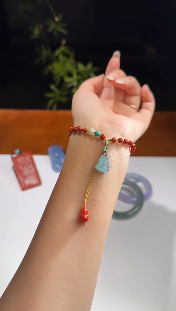 未镶嵌手串翡翠【鑫鑫】