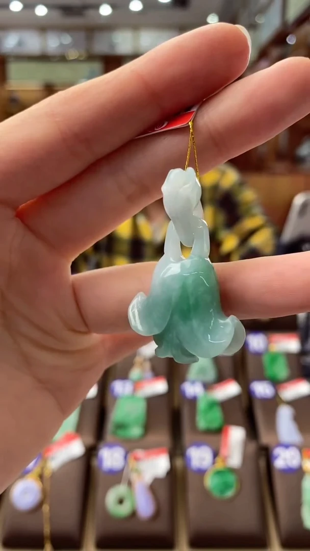 【闪购商品】翡翠颈饰未镶嵌花件