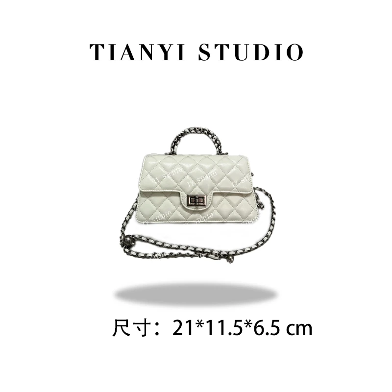 【TY】ZT-D7183-奶酪白 轻奢高级韩版单肩潮流时尚简约女包