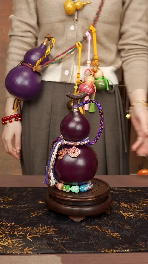 44--精品大漆酒葫芦-----128