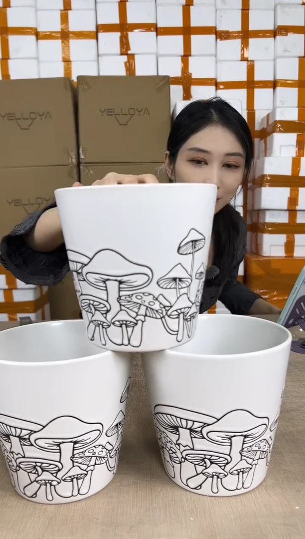 小蘑菇白三个15x14