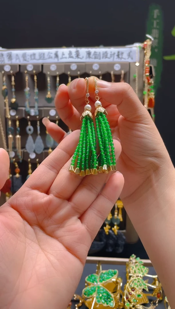 【闪购商品】玛瑙/玉髓耳饰合金056玛瑙饰品